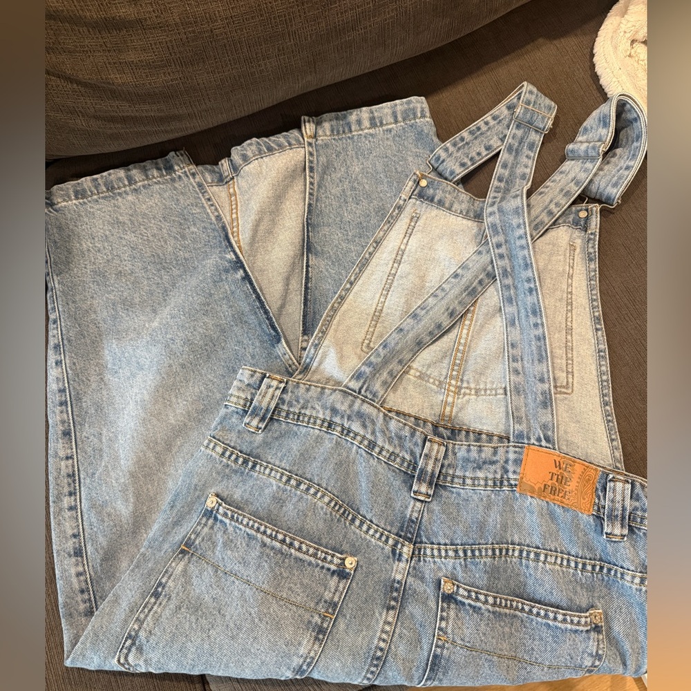 We the Free BARDOT DENIM SKIRTALL - Picture 3 of 6